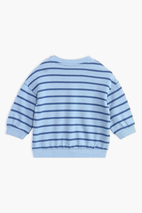 Boys Branded Graphic Sweatshirt - Blue