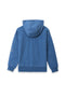 Boys Branded Zipper Hoodie - Blue