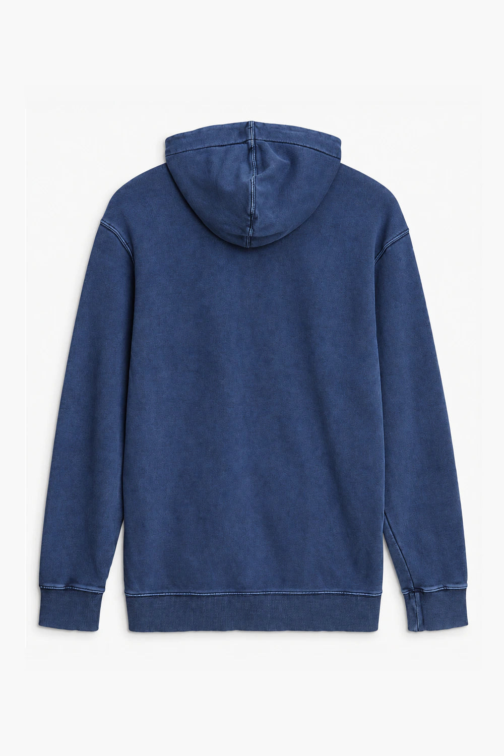Men Branded Hoodie Zipper - Blue