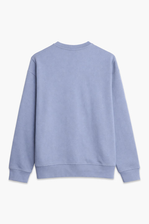 Men Branded Basic Sweatshirt - L/Blue