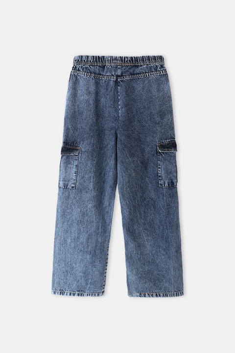 DENIM CARGO PANT