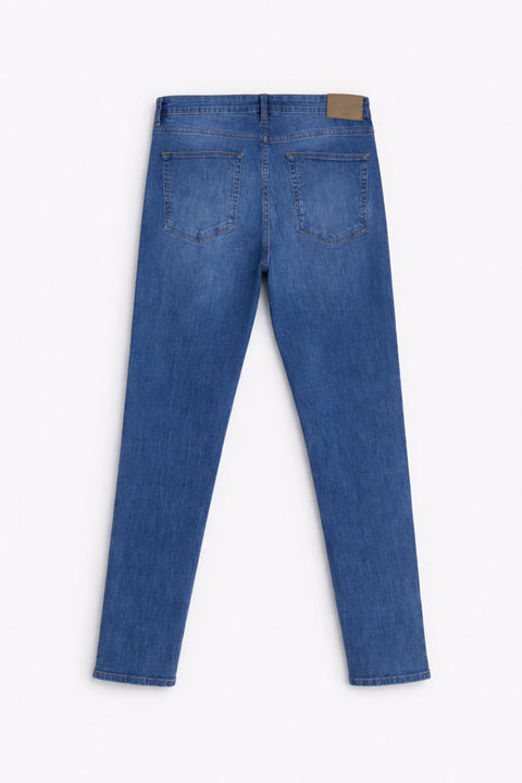 Men Branded Denim Jeans - M/Blue