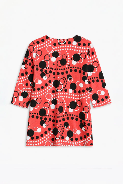 Women's Branded Printed T-Shirt - Orange