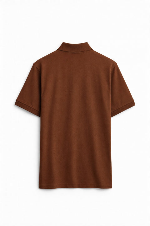 Jacquard Collar Polo