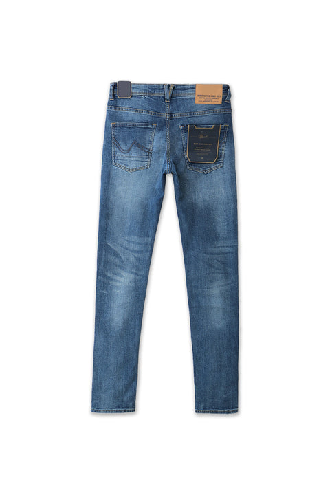 Man Petrol Denim Jeans - M/Blue