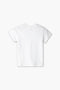 Girls Branded Sequins T-Shirt - White