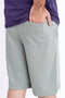 Men Branded Short - L/Green