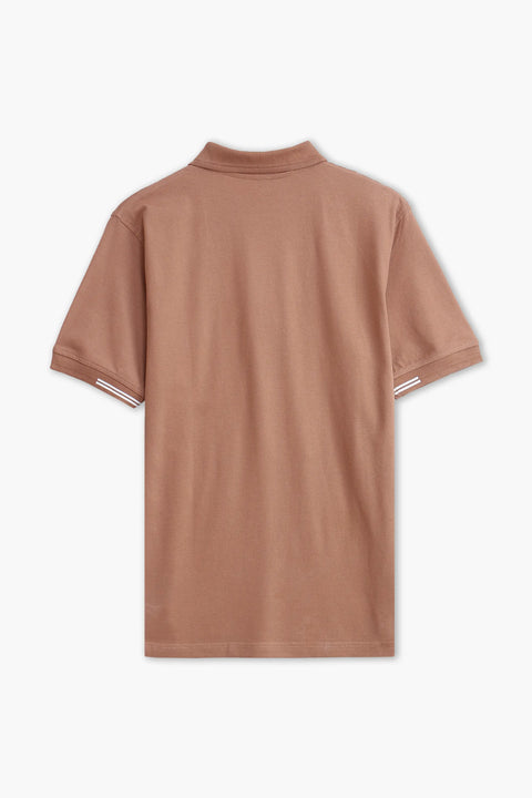 Jacquard Collar Polo