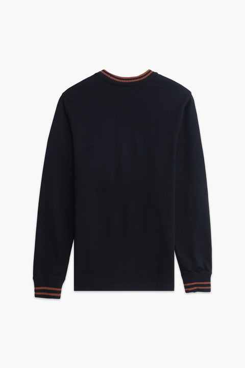 Tipping Collar Sweatshirt