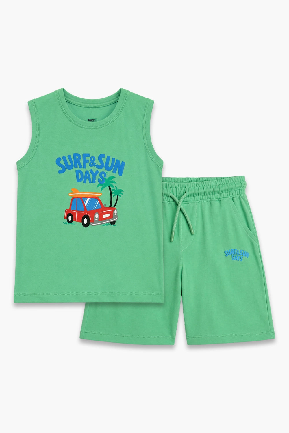 Graphic 2 Piece Short Suit