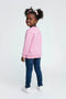 Girls Branded Graphic Sweatshirt - Pink