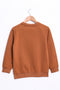 Boys Inv Stitch R-Neck Sweatshirt BS02 - Brown