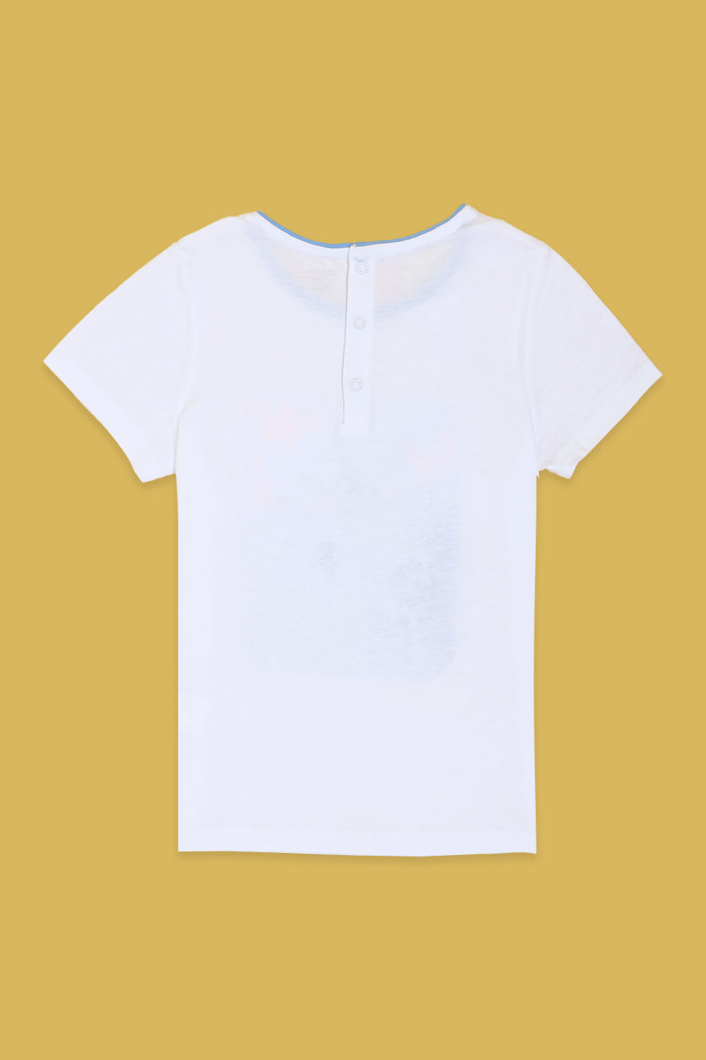 Girls Branded Graphic T-Shirt - White