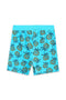 Boy Branded Graphic Short - Green