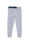 Boys Contrast Rib Trouser Pant BTRSR24-02- Heather Grey