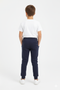 Boys Branded Fleece Trouser - Navy