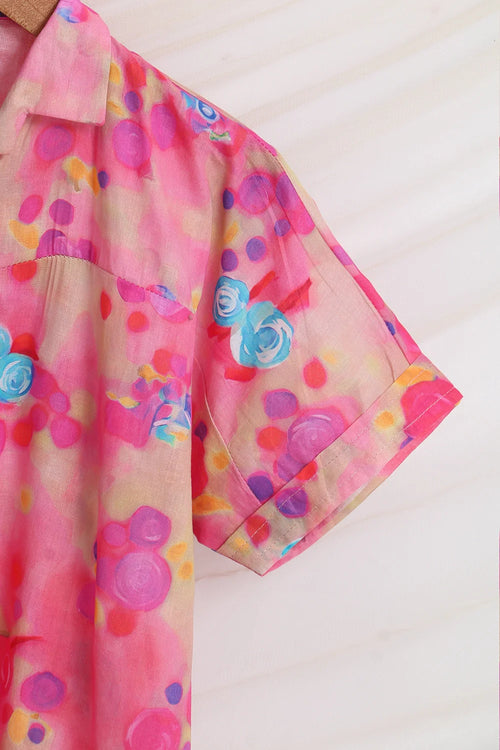 PRINTED LAWN FUSION TOP
