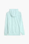 Women Branded Zipper Hoodie - Mint Frost