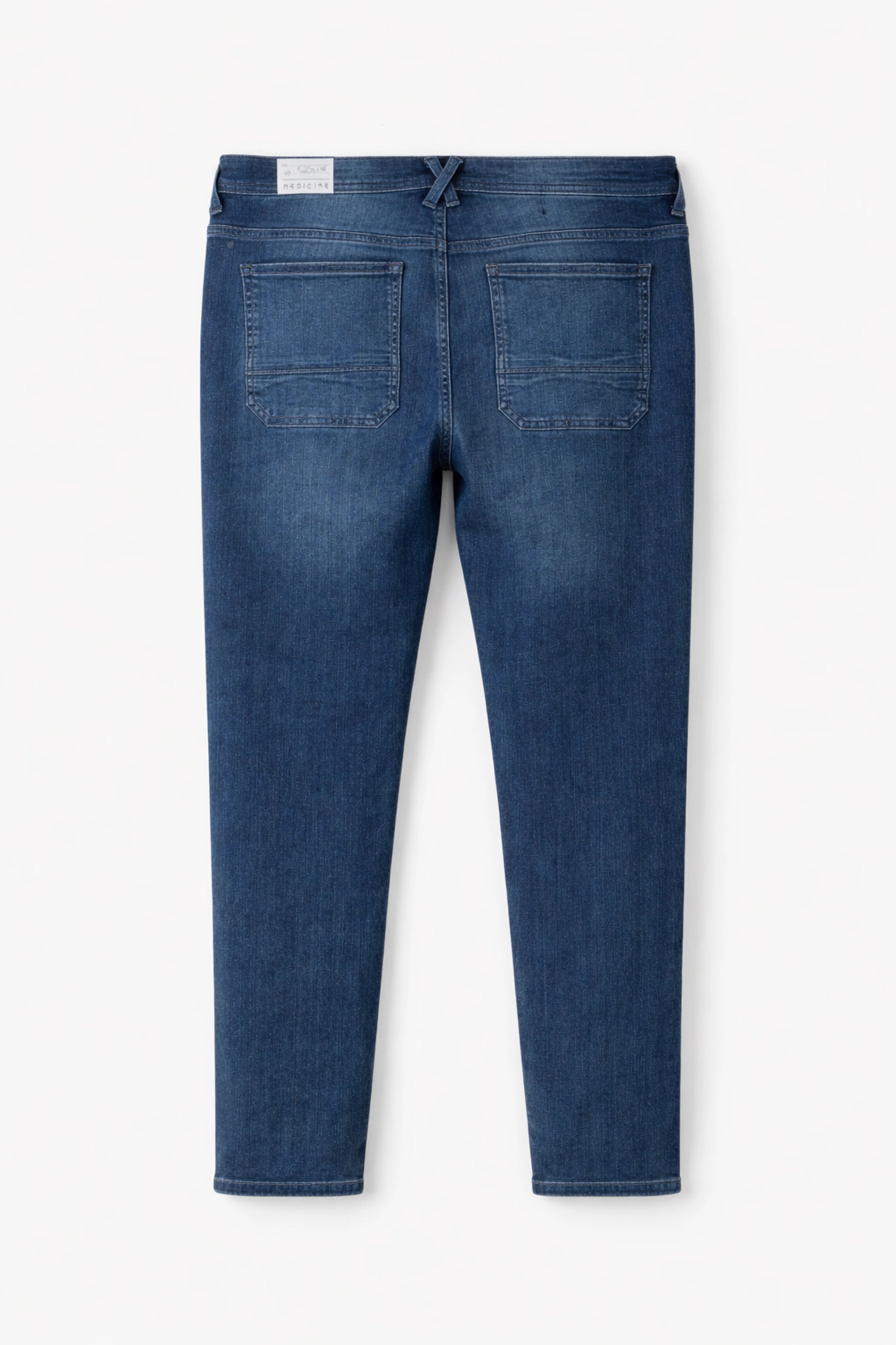 Men Branded Denim Jeans - Blue