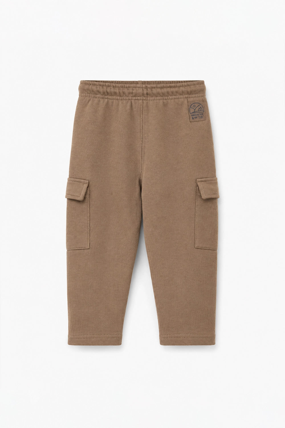 Boys Branded Cargo Pajama  - Brown