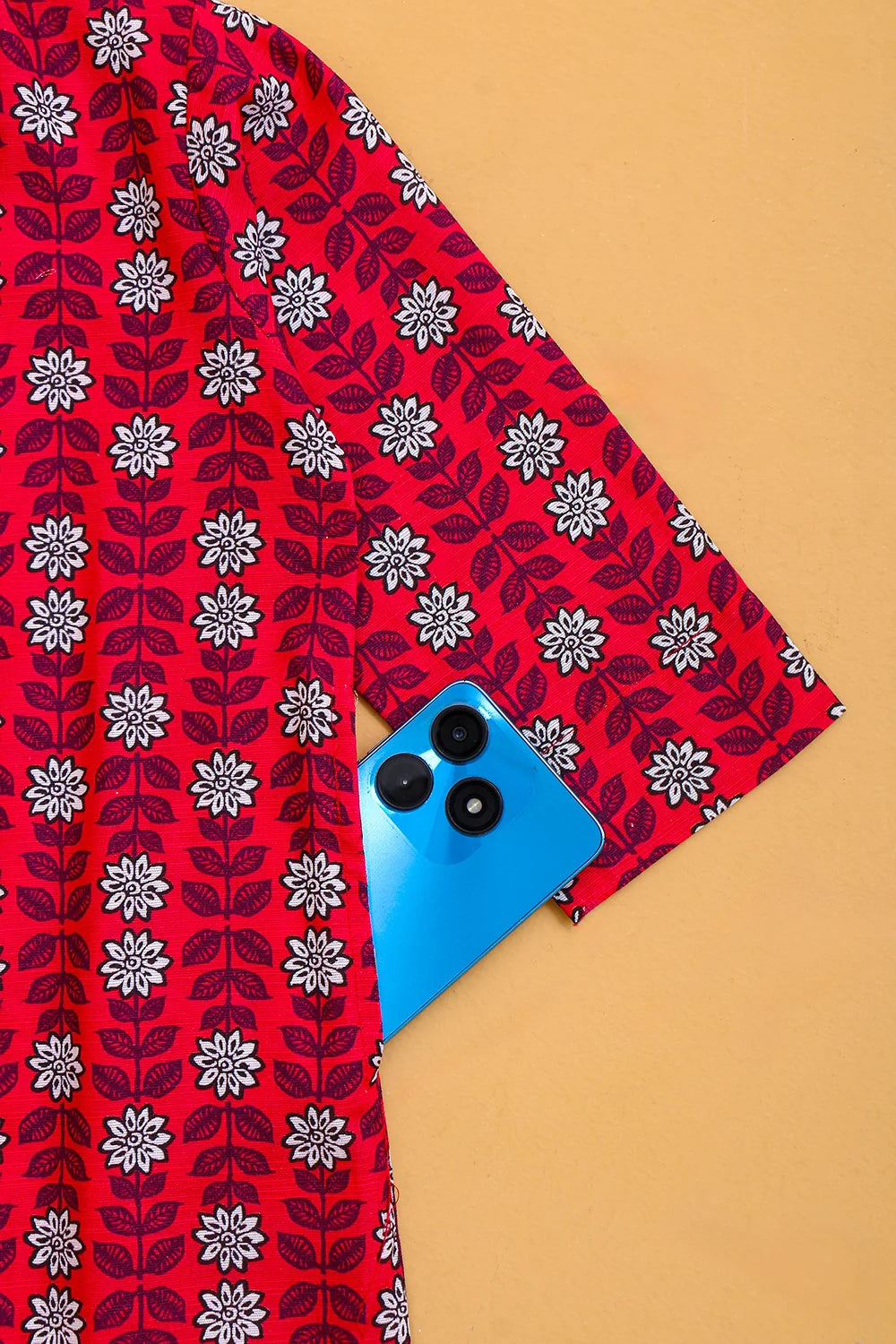 2 PIECE PRINTED KHADDAR SUIT