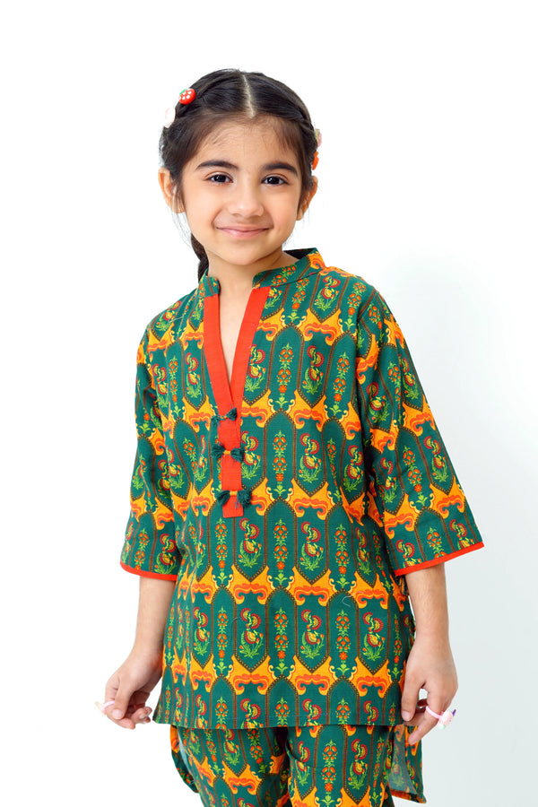 2 PIECE KHADDAR FUSION SUIT
