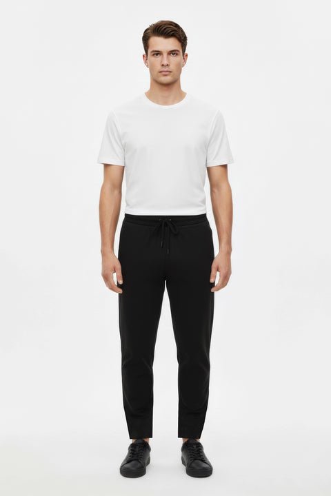 Men Branded Pajama - Black