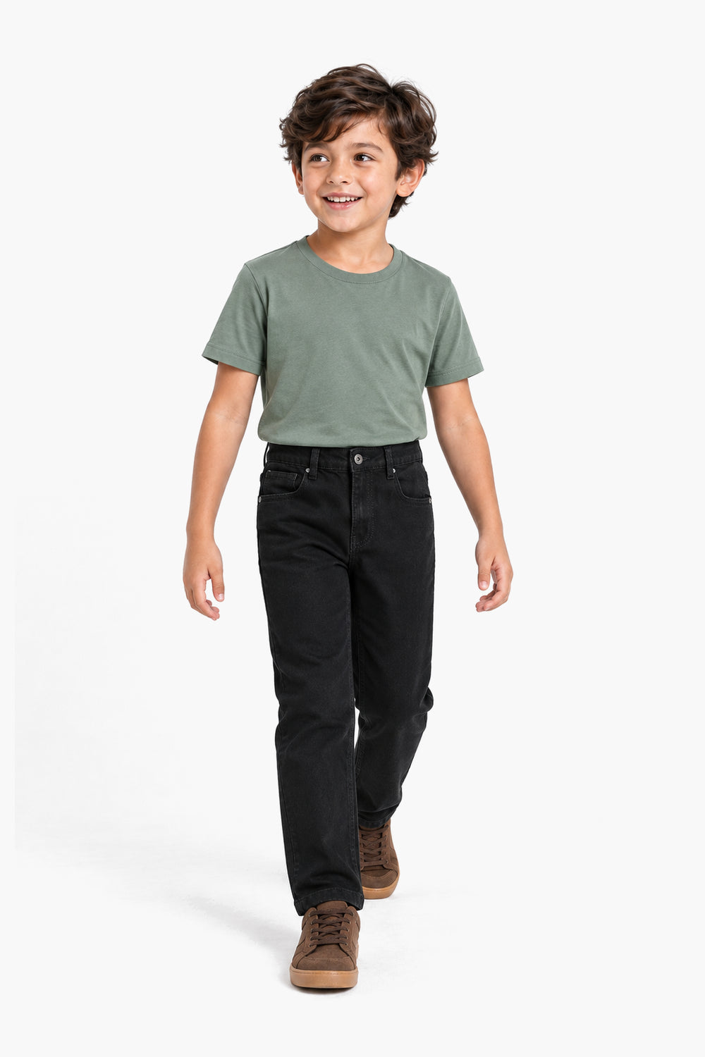 Straight Fit Denim Pant
