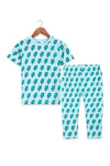 Boys Graphic Loungewear FBLS-06 - Green