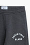 Boys Branded Fleece Pajama - D/Grey