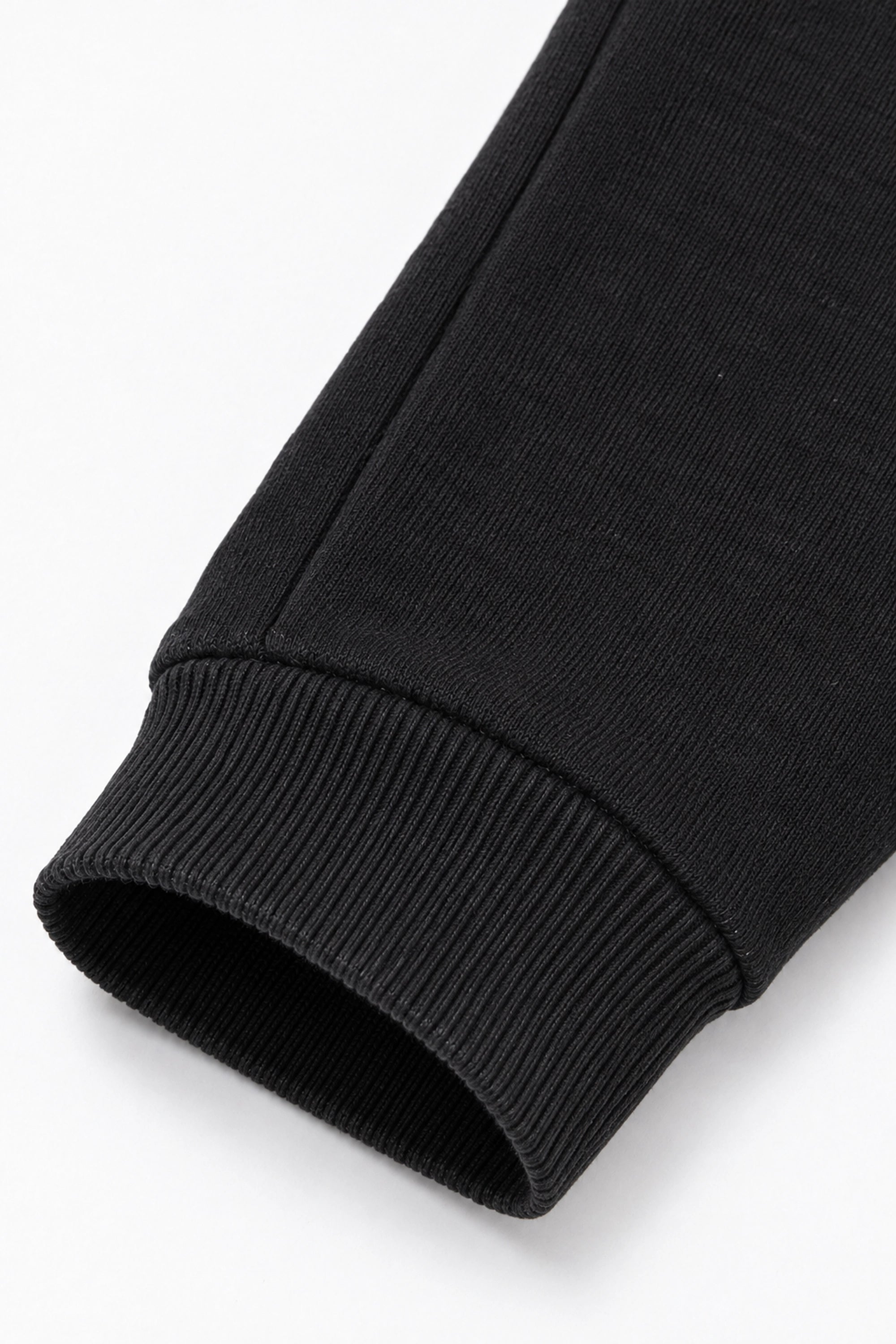 Boys Branded Fleece Trouser -Black