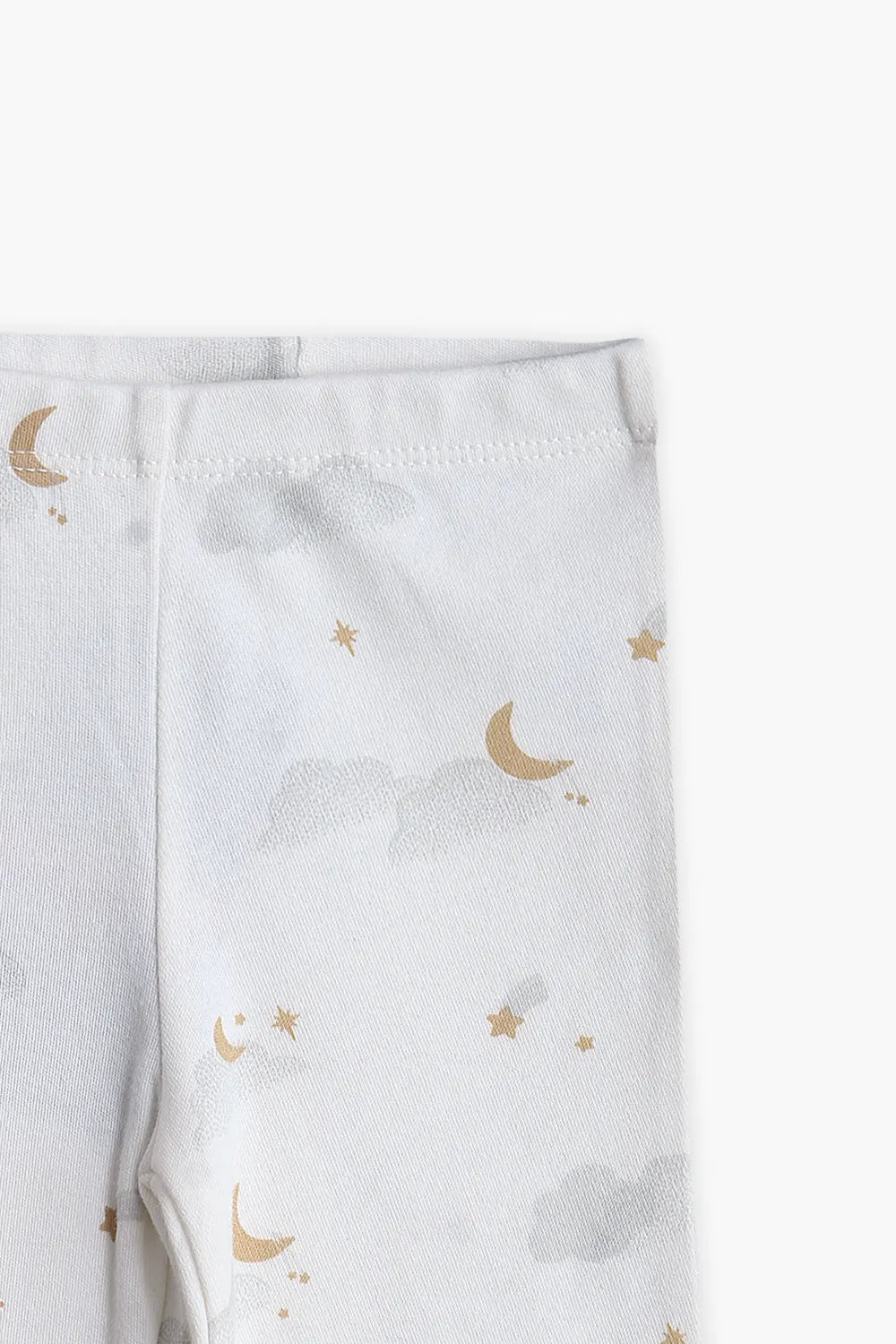 Girls Branded Trouser - White