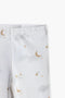 Bell Branded Trouser - White