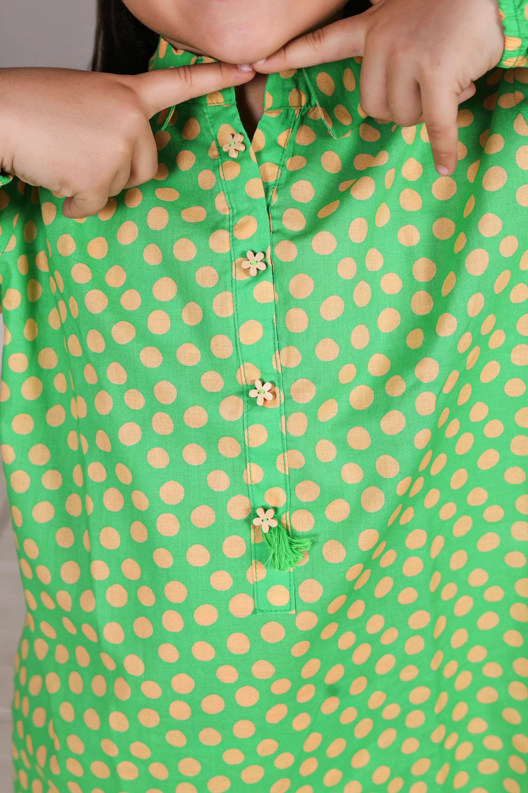 2 PIECE LAWN FUSION SUIT