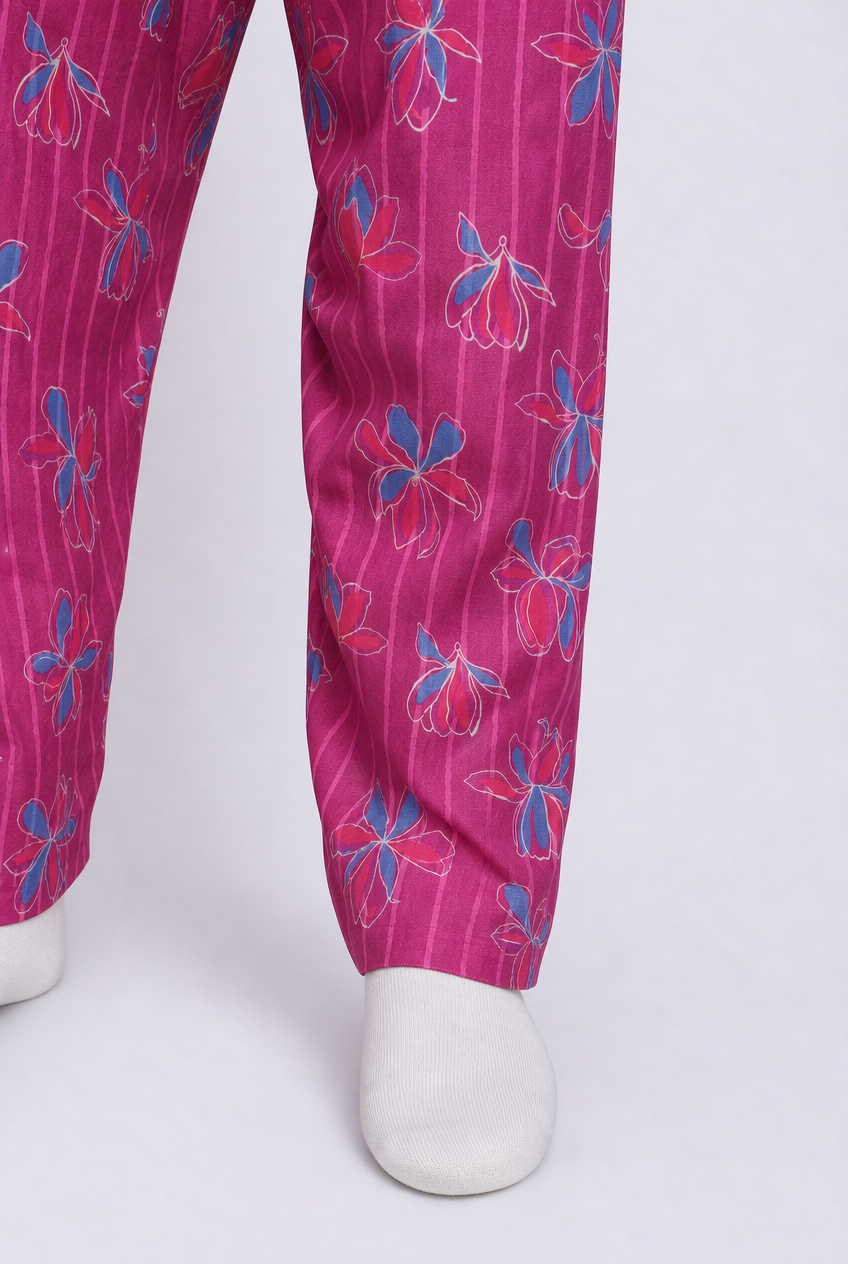 2 PIECE PRINTED KHADDAR SUIT