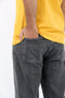 Man branded Straight Fit Denim Jeans - D/Grey