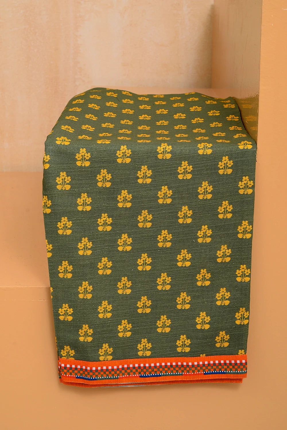 2 PIECE PRINTED KHADDAR SUIT