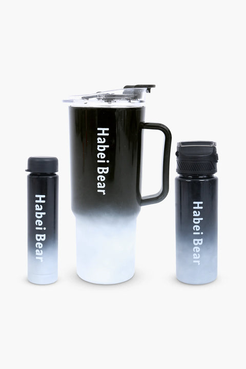 Tumbler 3-Piece Bottle Set - Black