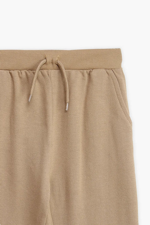 Boys Branded terry Trouser - Khaki