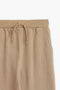 Boys Branded terry Trouser - Khaki