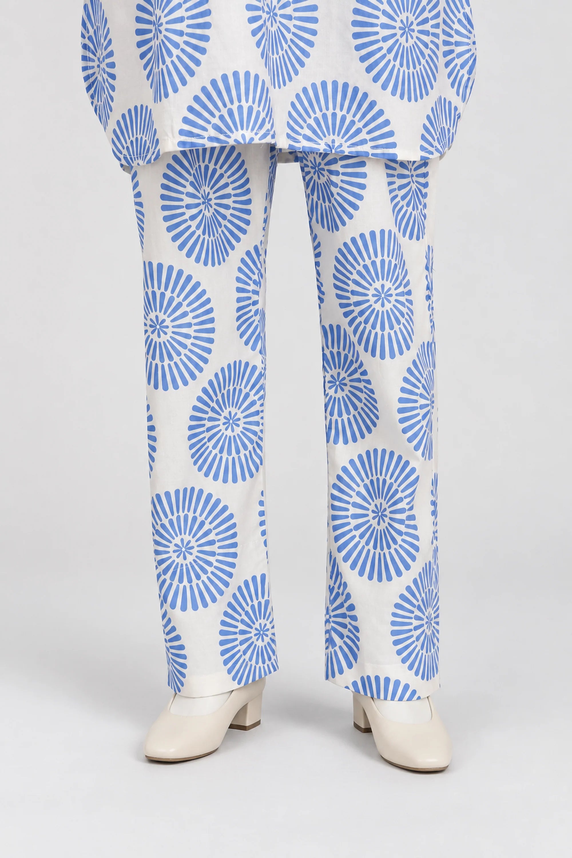 PRINTED LAWN SUIT
