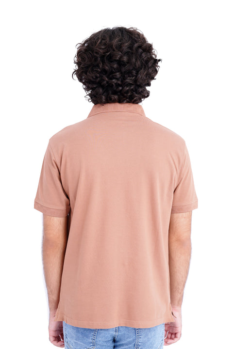Jacquard Collar Polo