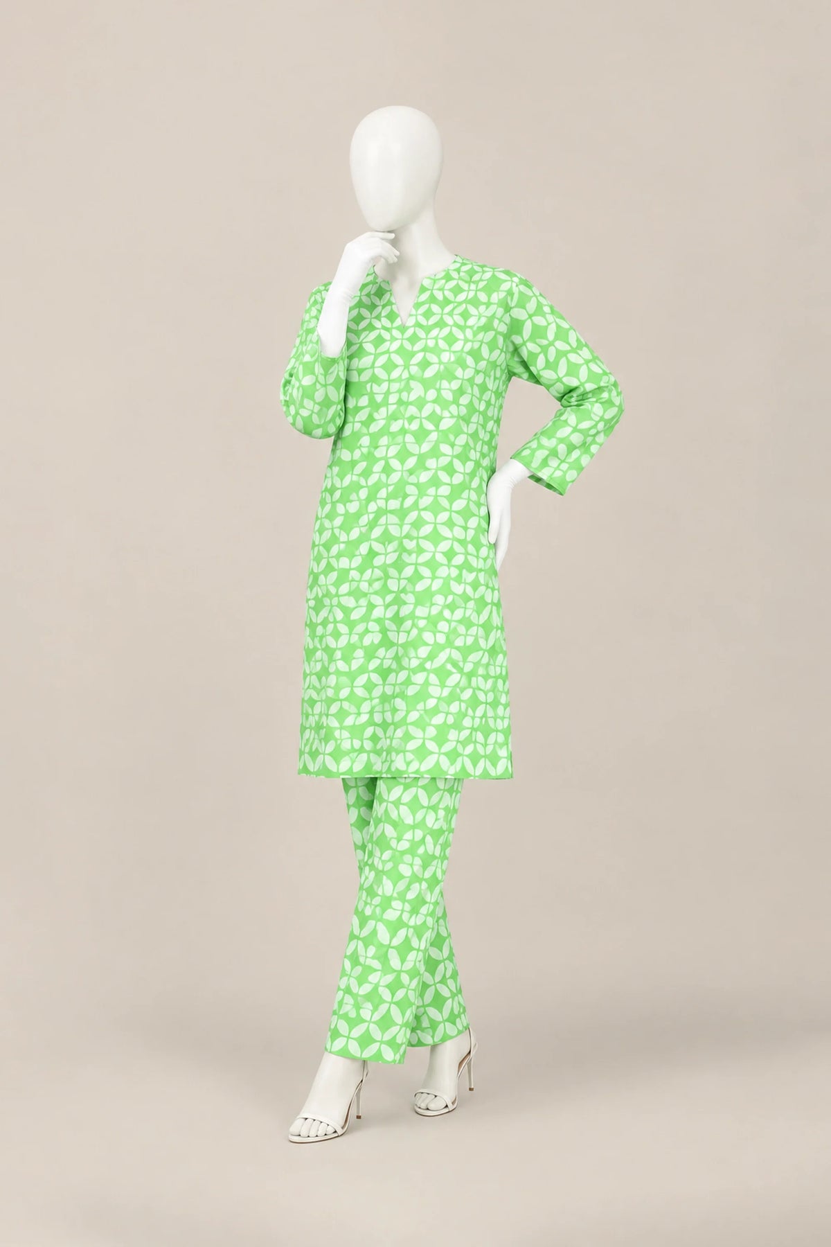 PRINTED LAWN SUIT