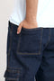 DENIM CARGO PANT