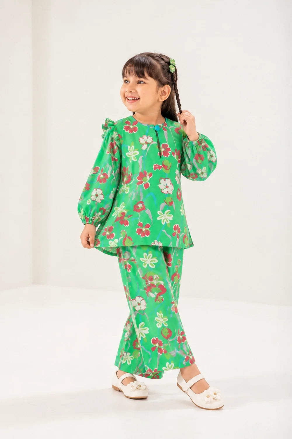 2 PIECE KHADDAR PRINTED SUIT