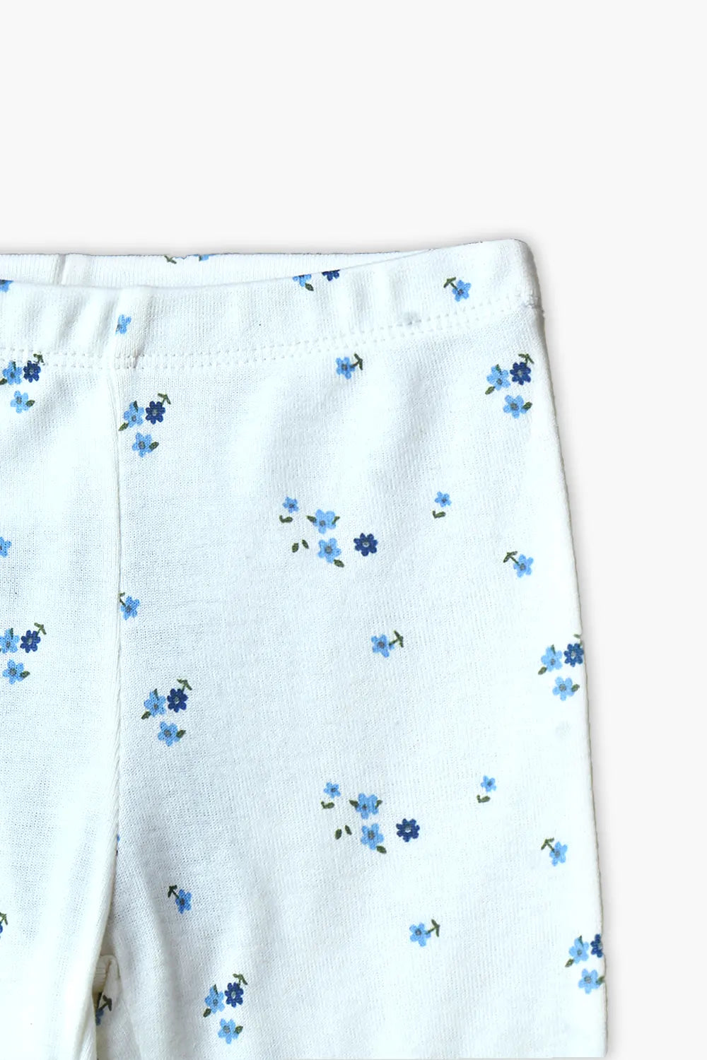 Girls Branded Trouser - White