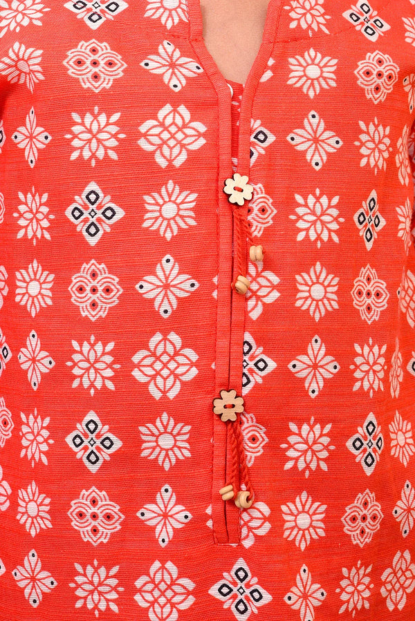 2 PIECE PRINTED KHADDAR SUIT