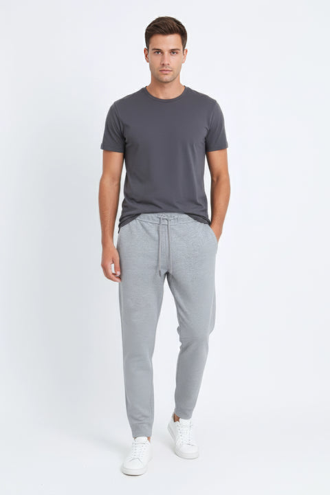 Men Branded Pajama - Heather Grey