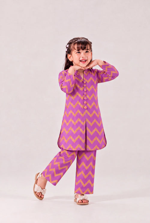 2 PIECE KHADDAR PRINTED SUIT