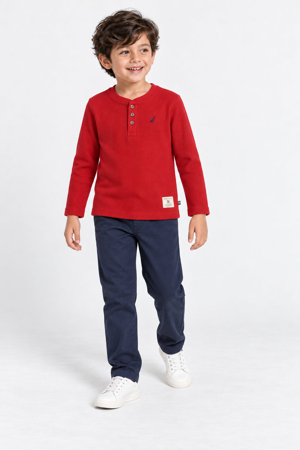Boys Branded Sweatshirt - Red